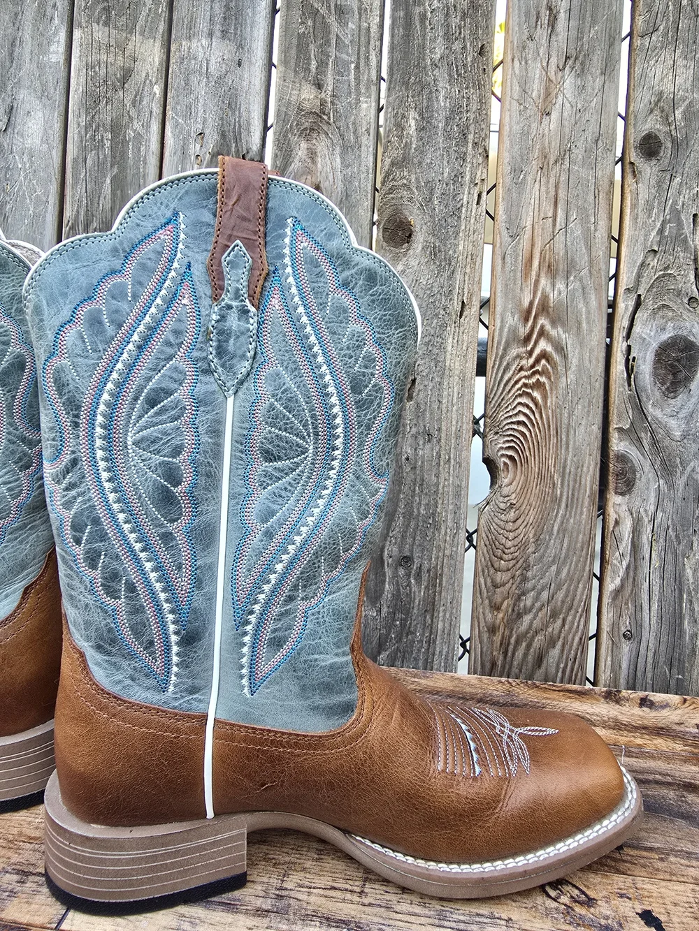Ariat Women's Primetime Performance Western Boots Broad Square Toe Size 6.5 - Picture 4 of 14